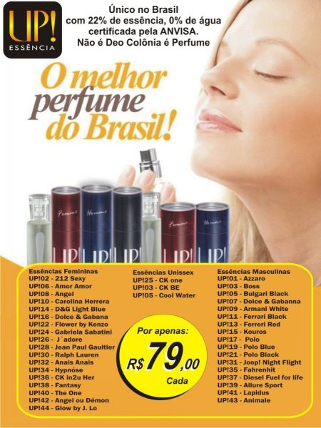 0 perfumes up escolha já o seu